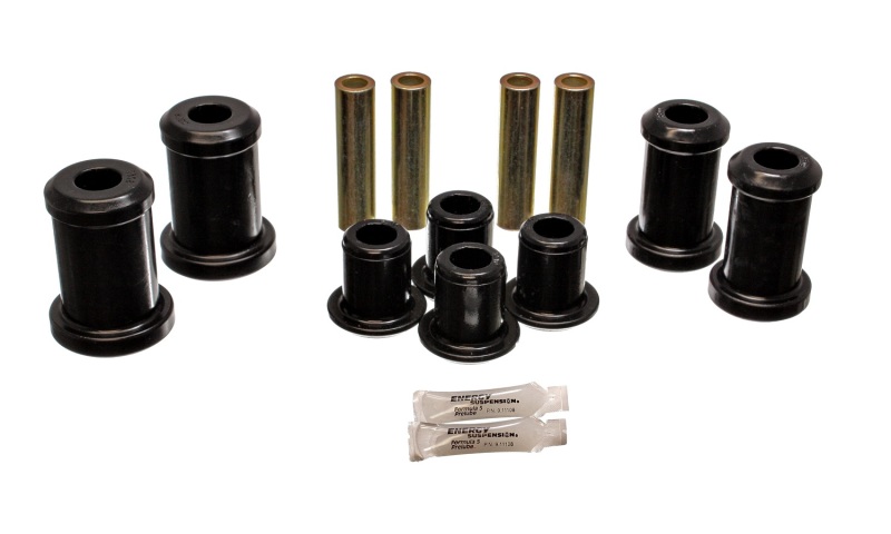 Ford Expedition Control Arm Bushing Kit - Front - Energy Suspension - Hyper-Flex Performance Polyurethane - Black - `97-`01
